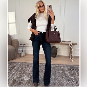 Abercrombie & Fitch Dark Blue Women's Jeans